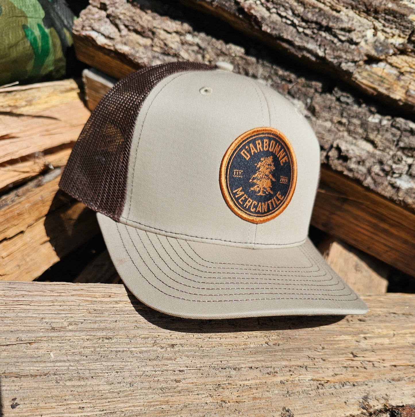 The Rattlesnake Bend - Khaki/Coffee