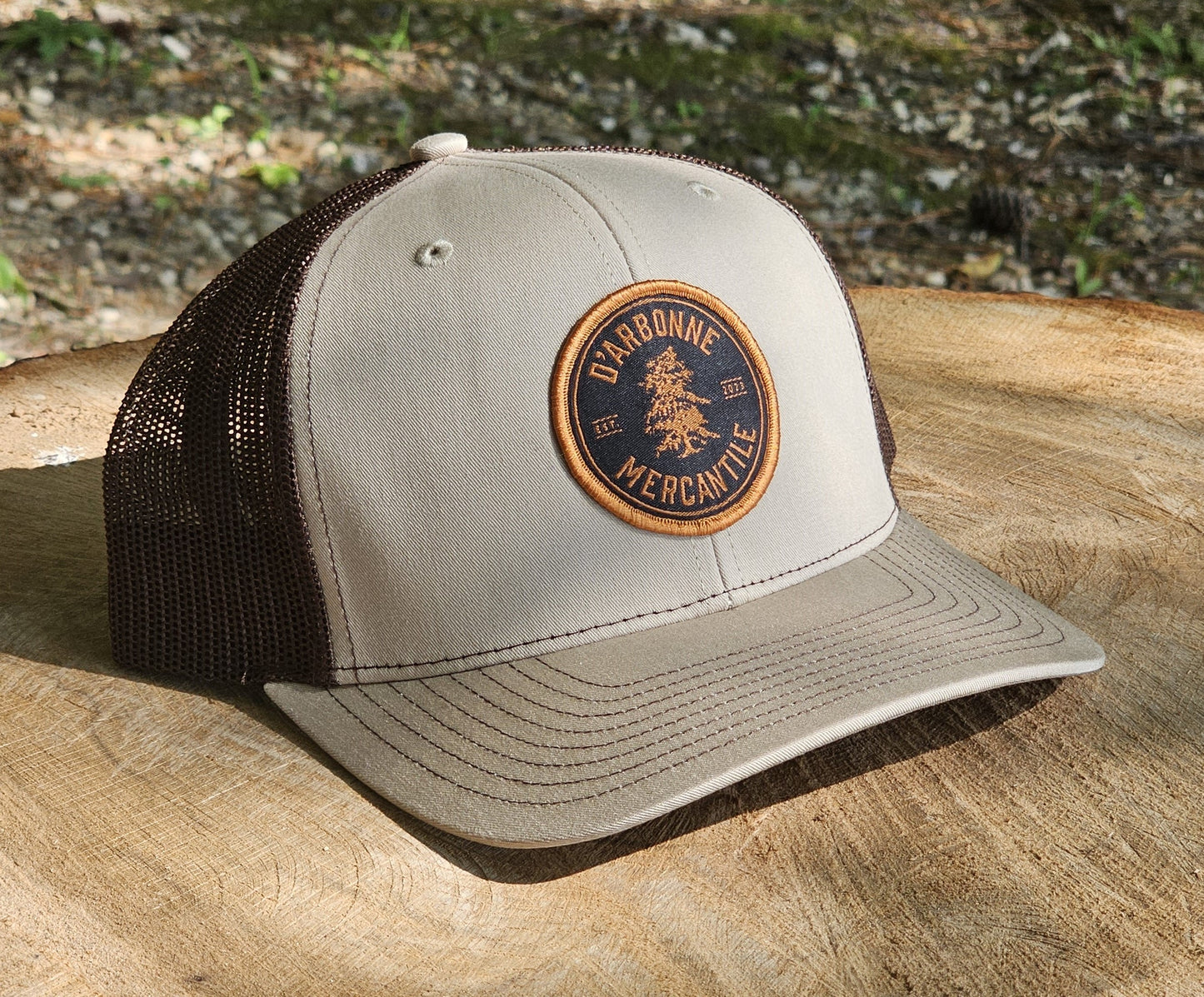 The Rattlesnake Bend - Khaki/Coffee