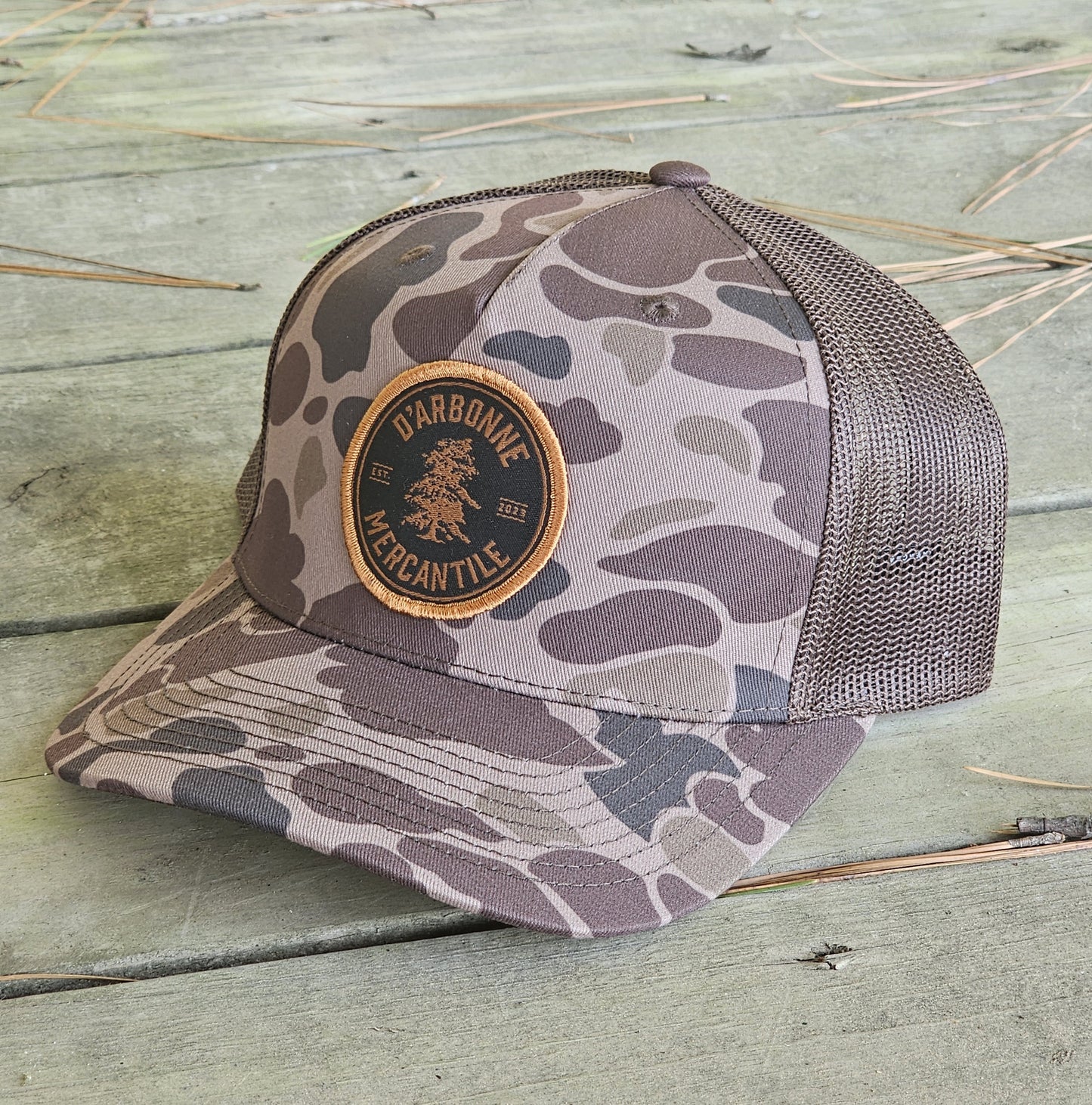 The Big Water - Bark Duck/Camo Brown with Black/Bronze