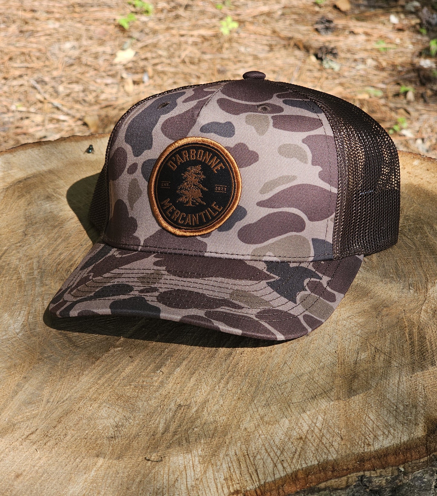 The Big Water - Bark Duck/Camo Brown with Black/Bronze