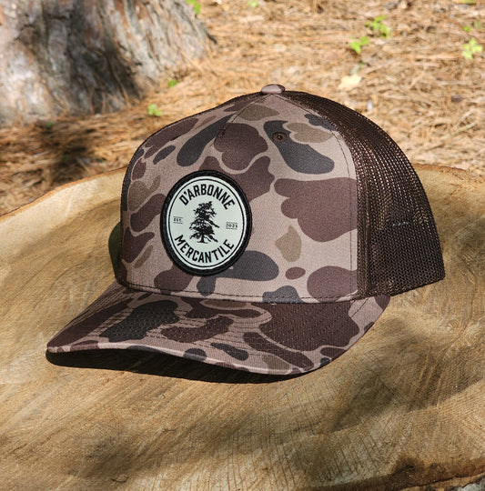 The Big Water NEW - Bark Duck/Camo Brown with Off-White/Black